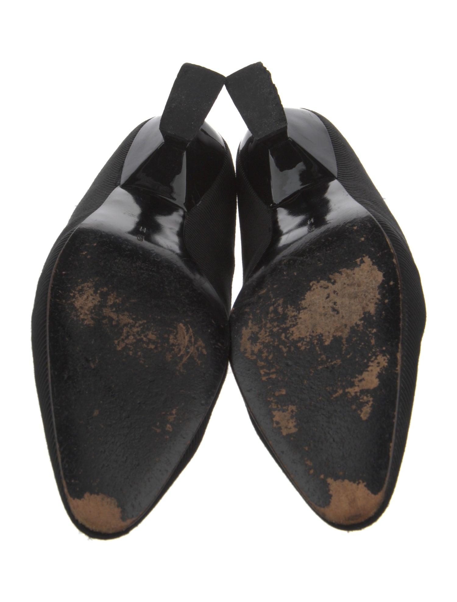 Saint Laurent Canvas Mules